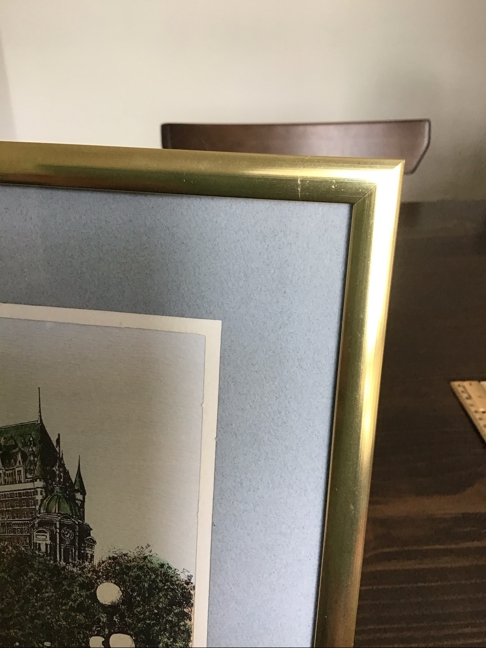 Signed Lithograph Chateau Frontenac Ramparts Quebec - Picture 13 of 13